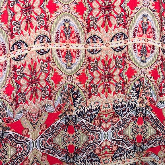 LULUs red print shift dress - Picture 2 of 4